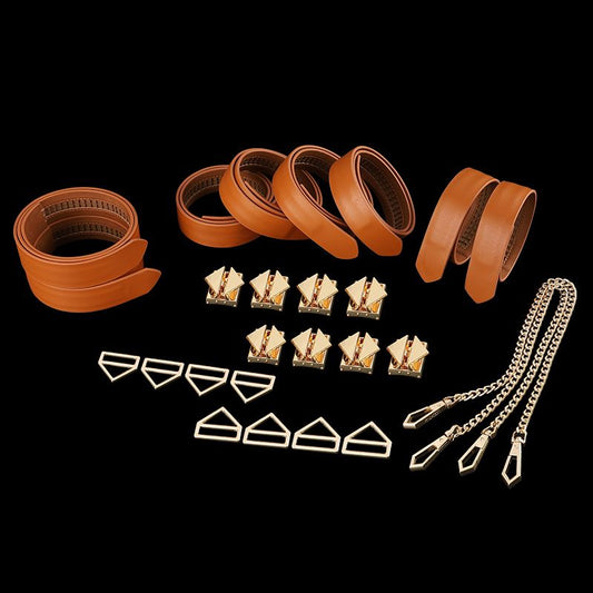 Leather Bondage 8pc Set